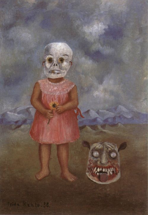 Girl with Death Mask - 1938