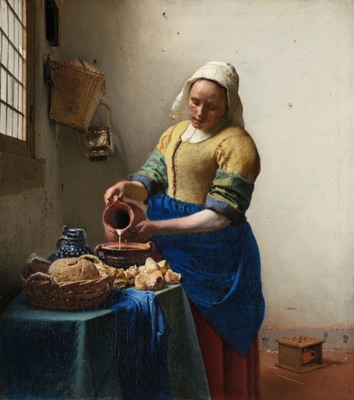 vermeer sütçü kız